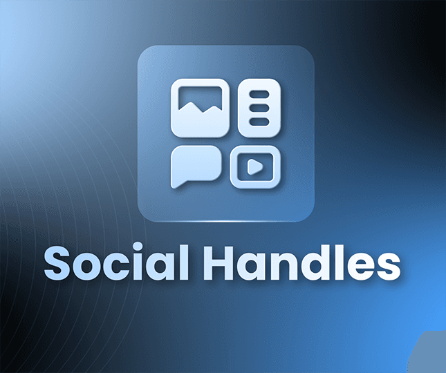 Social Handles